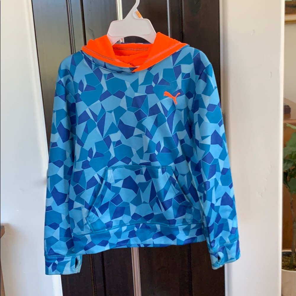 Boys Puma hoodie sweatshirt